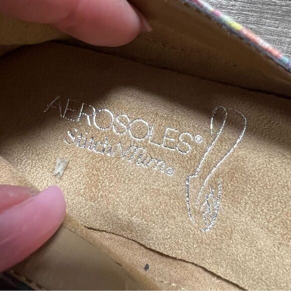 Aerosoles Solitaire Slip On Counsoler Flats Size 6 - Picture 4 of 9